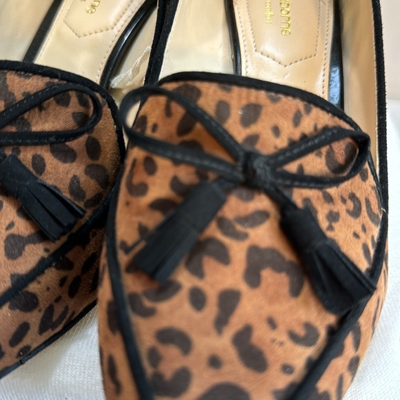 Liz Claiborne woman’s pointed toe slip on pumps 3” heel bow with tassel 6.5w - Picture 7 of 13